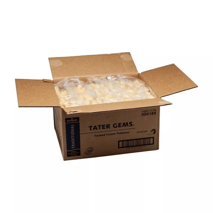 Simplot Fried Tater Reduced Sodium Tater Gems, 6 x 5 lb Case - DOT product image 3