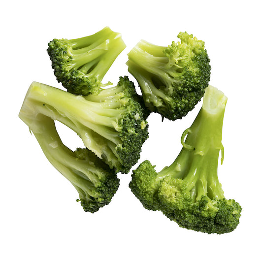 Simplot Broccoli Florets , 12 x 2 lb Case - Frozen Vegetables & Sides