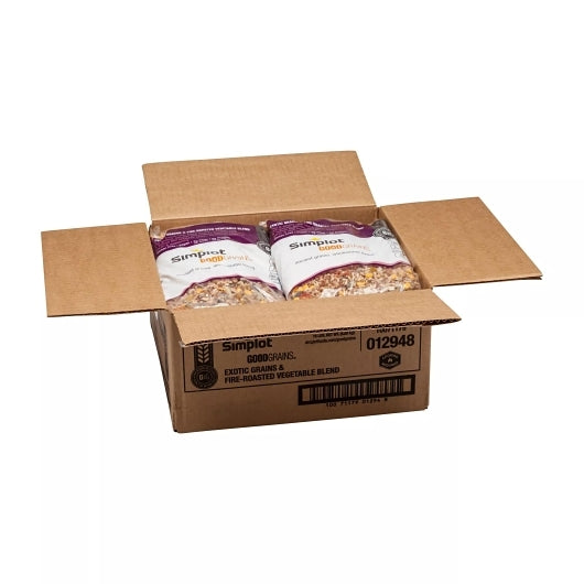 Simplot UpSides Exotic Grains & Fire Roasted Vegetables Blend, 6 x 2.5 lb Case - DOT product image 3