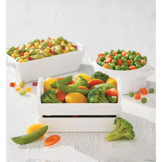 Culinary Select Edamame Succotsh Blend, 6 x 2.5 lb Case - Frozen Vegetables & Sides