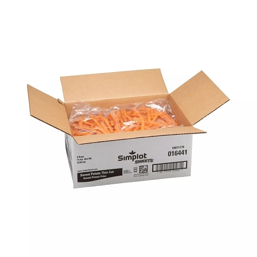Simplot Sweets Thin Cut Sweet Potato Fries, 6 x 2.5 lb Case - DOT product image 4