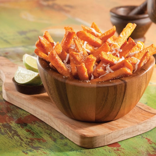 Simplot Sweets Thin Cut Sweet Potato Fries, 6 x 2.5 lb Case - DOT product image 3