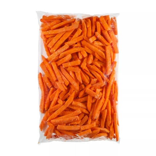 Simplot Sweets Sweet Potato Fries, 6 x 2.5 lb Case - Frozen Potatoes Sides