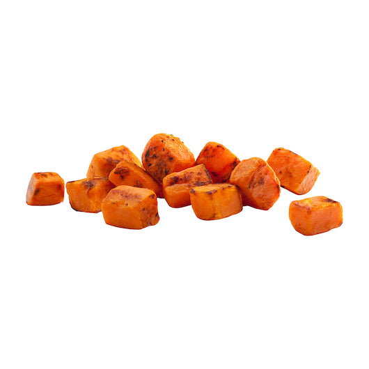Roast Works Unseasoned Roasted Unseasoned Sweet, 6 x 2.5 lb Case - Frozen Potatoes Sides