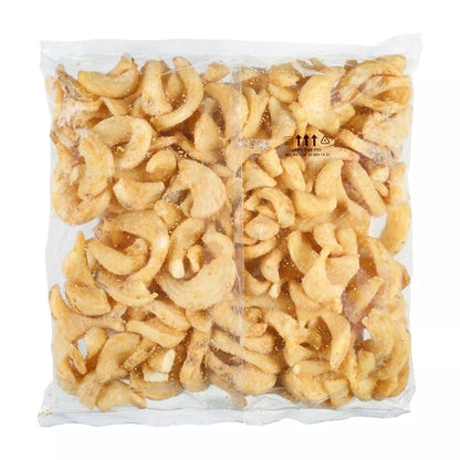 Simplot Bent Arm Original Cut Bent Arm Ale Beer Fries, 6 x 4 lb Case - Frozen Potatoes Sides