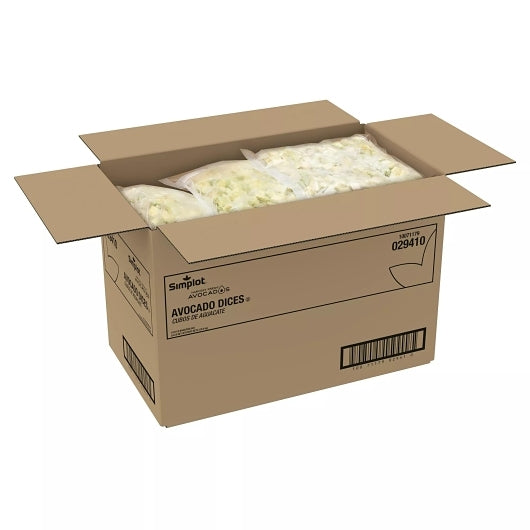 Simplot Harvest Fresh Avocados Individual Quick Frozen Fresh Diced Avocado, 12 x 2 lb Case - DOT product image 4
