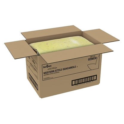 Simplot Harvest Fresh Avocados Western Guacamole, 6 x 3 lb Case - GS1 open-case image