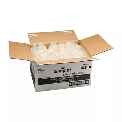 Simplot Conquest Crinklecut French Fries, 6 x 4 lb Case - DOT product image 5