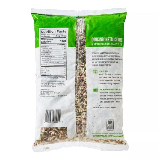 Simplot Good Grains Ancient Grains & Kale Blend, 6 x 2.5 lb Case - DOT product image 2