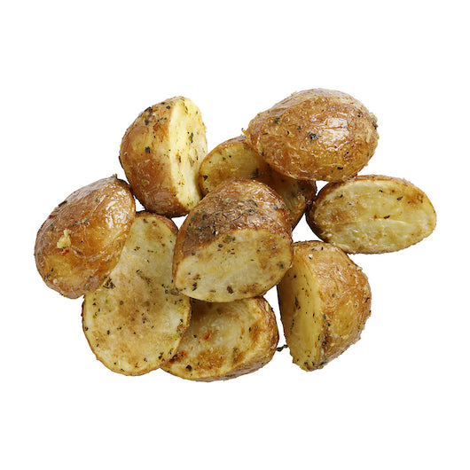 Simplot RoastWorks ROASTED BABY BAKERS HALVES HERB PARM, 6 x 2.5 lb Case - DOT product image 3