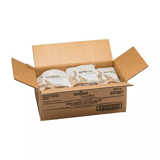 Simplot RoastWorks ROASTED BABY BAKERS HALVES HERB PARM, 6 x 2.5 lb Case - DOT product image 7