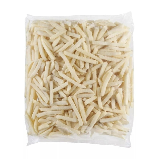 Simplot Conquest Delivery+ 3/8" French Fries, 6 x 5 lb Case - Frozen Potatoes Sides