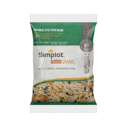 Simplot Southwest Style Fiesta Blend, 6 x 2.5 lb Case - Breakfast