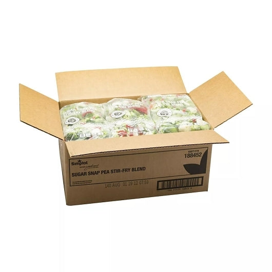 Simplot Simple Goodness SUGAR SNAP PEA STIRFRY, 12 x 2 lb Case - DOT product image 3