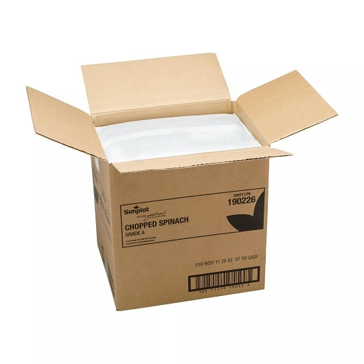 Simplot Leaf Spinach Chopped Spinach, 12 x 3 lb Case - DOT product image 3