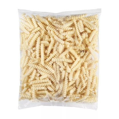 Simplot Traditional Tater OVEN CRINKLE CUT French Fries, 6 x 5 lb Case - Frozen Potatoes Sides