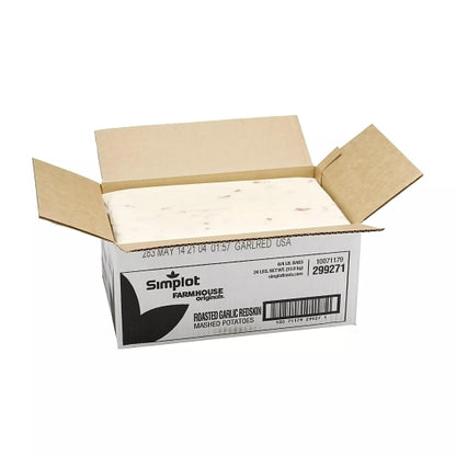 Simplot Classic Garlic REDSKIN Mashed Potatoes, 6 x 4 lb Case - DOT product image 5