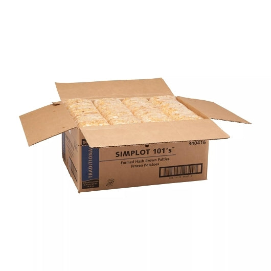 Simplot Hash Brown Patties, 12 x 2.817 lb Case - DOT product image 2