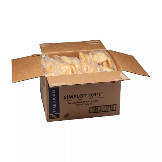 Simplot POTATO HASHBROWN PATTIES, 6 x 5 lb Case - DOT product image 3