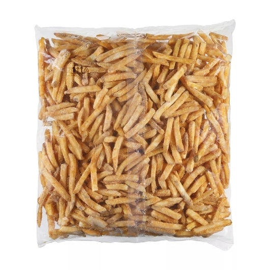 Simplot Seasonedcrisp Savory Straight Cut French Fries, 6 x 5 lb Case - Frozen Potatoes Sides