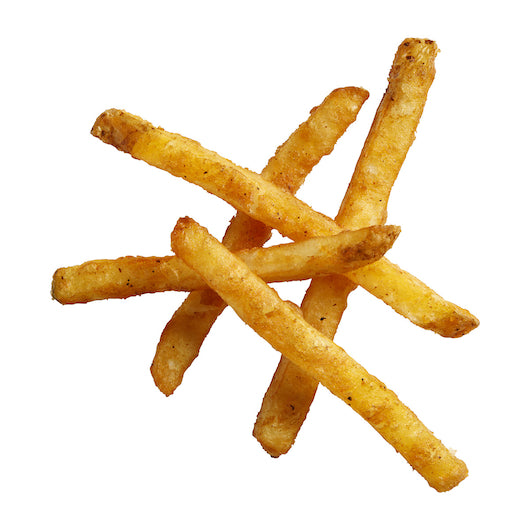 Simplot SeasonedCrisp .31"x.38" Straight Cut French Fries, 6 x 5 lb Case - DOT product image 2