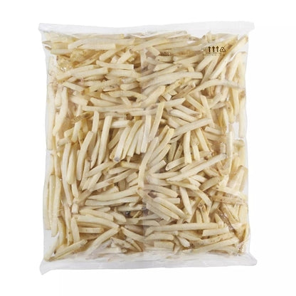 Simplot ClearlyCrisp NaturalCrisp Thin French Fries, 6 x 5 lb Case - Frozen Potatoes Sides
