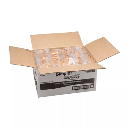 Simplot SeasonedCrisp Wedge Cut French Fries, 6 x 5 lb Case - DOT product image 4