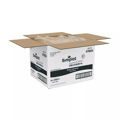 Simplot SeasonedCrisp Lattice Cut French Fries, 6 x 4.5 lb Case - DOT product image 4