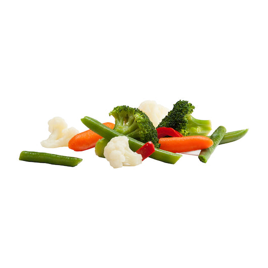 Culinary Select Antigua Blend Vegetables, 8 x 3 lb Case - Frozen Vegetables & Sides