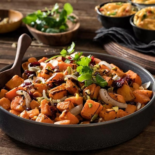 Simplot RoastWorks Roasted Sweet Potatoes with Maple Syrup, 6 x 2.5 lb Case - DOT product image 2