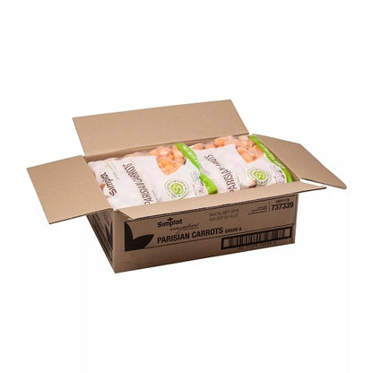 Simplot Culinary Select Parisian Carrot, 6 x 2.5 lb Case - DOT product image 2