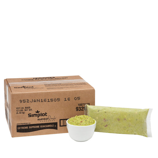 Simplot Extreme Supreme Guacamole, 12 x 1 lb Case - DOT product image 8