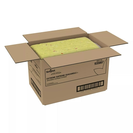 Simplot Harvest Fresh Avocados Extreme Supreme Guacamole, 6 x 3 lb Case - DOT product image 6