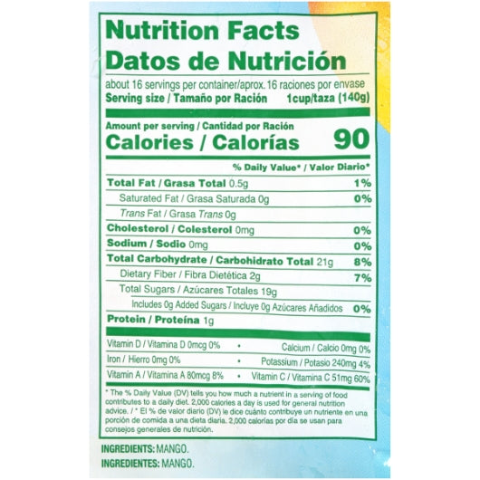 Dole Chef-Ready Individual Quick Frozen Mango 3/8" Cube, 2 x 5 lb Case - DOT product image 8