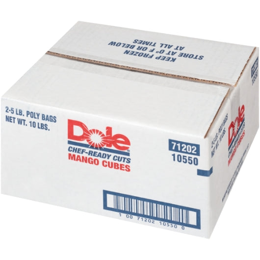 Dole Chef-Ready Individual Quick Frozen Mango 3/8" Cube, 2 x 5 lb Case - DOT product image 7