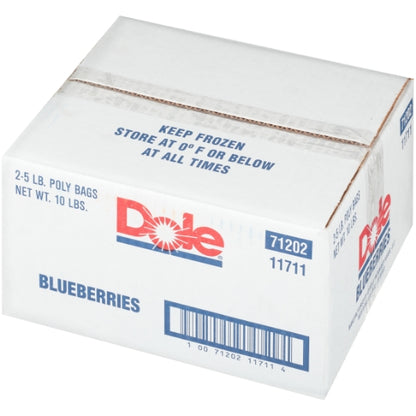 Dole Individual Quick Frozen Whole Blueberries, 2 x 5 lb Case - DOT product image 6