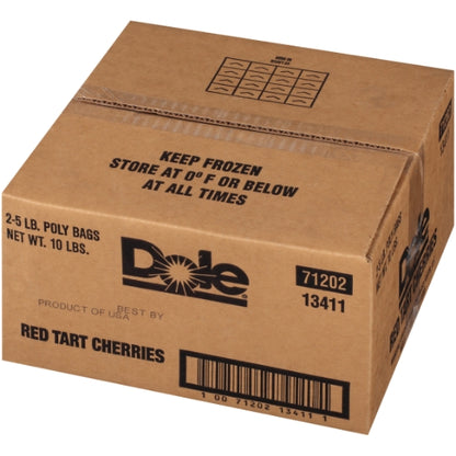 Dole All Natural Individual Quick Frozen Red Tart Cherries, 2 x 5 lb Case - DOT product image 5