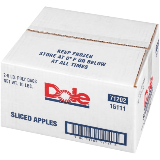 Dole All Natural Individually Quick Frozen Apple Slices, 2 x 5 lb Case - DOT product image 5