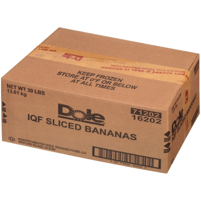 Dole Individual Quick Frozen Banana Slices, 1 x 30 lb Case - DOT product image 5