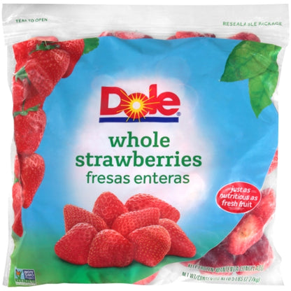 Dole Individual Quick Frozen Whole Strawberry, 2 x 5 lb Case - DOT product image 6