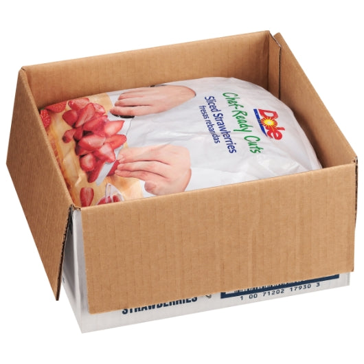 Dole Chef-Ready Individual Quick Frozen Sliced Strawberry, 2 x 5 lb Case - DOT product image 2