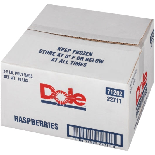 Dole Individual Quick Frozen Whole Raspberry, 2 x 5 lb Case - DOT product image 5