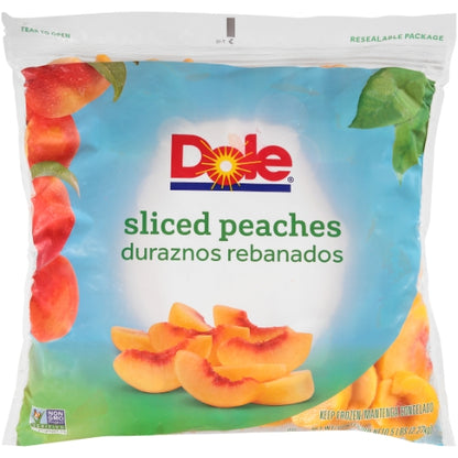 Dole Individual Quick Frozen Sliced Peaches, 2 x 5 lb Case - DOT product image 3