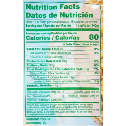 Dole Individual Quick Frozen Pineapple Chunks, 2 x 5 lb Case - DOT product image 5