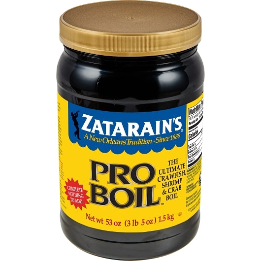 Zatarain's Crab Boil Pro Boil Plastic Jar, 6 x 53 oz Case - DOT product image 2