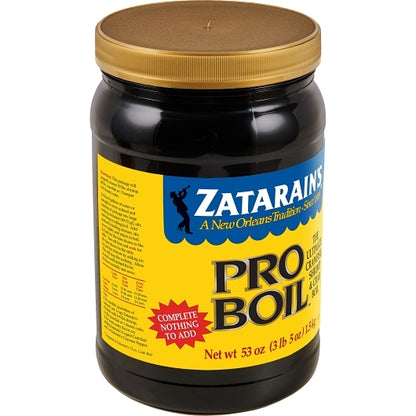 Zatarain's Crab Boil Pro Boil Plastic Jar, 6 x 53 oz Case - DOT product image 7