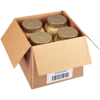 Zatarain`s Creole Mustard Kosher Creole Mustard Bulk, 4 x 8 lb Case - GS1 open-case image