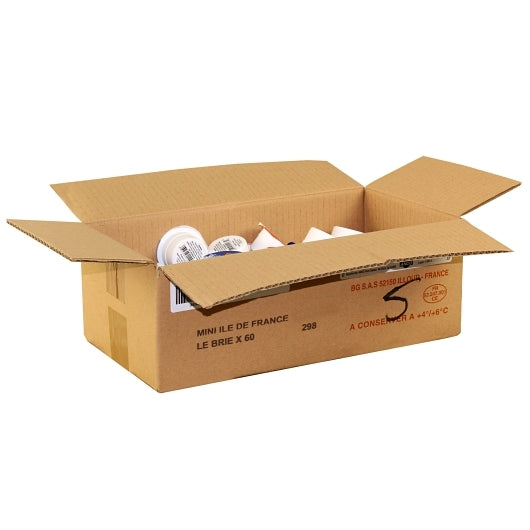 ILE De France Cheese Brie, 60 x 0.9 oz Case - DOT product image 2