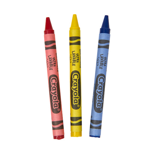 Crayola 3 COLOR RED BLUE DANDELION WASHABLE, 360 x 3 ct Case - DOT product image 2