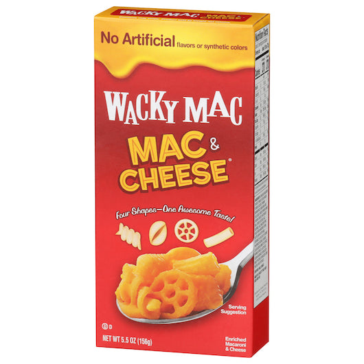 Wacky Mac N Cheese, 24 x 5.5 oz Case - Prepared Foods